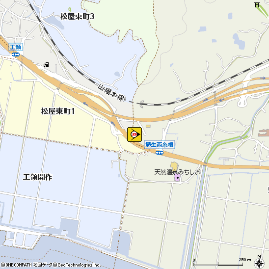 山陽自動車サービス（株）付近の地図